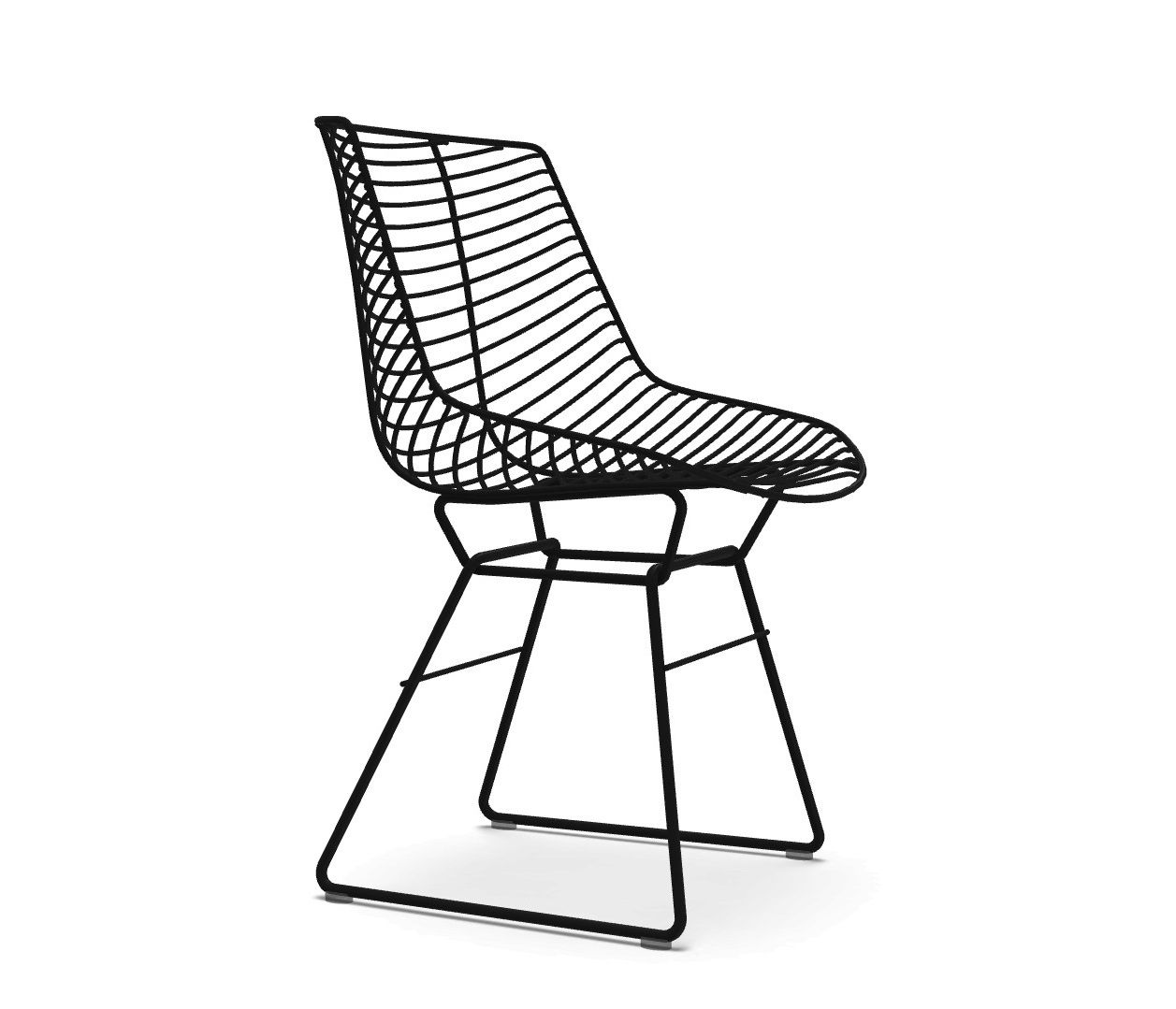 Flow Filo Indoor/Outdoor Chair Skid Frame MDF Italia 